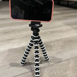 Phone Tripod, Flexible Tripod for iPhone and Android Cell‎ Phone, Portable Small